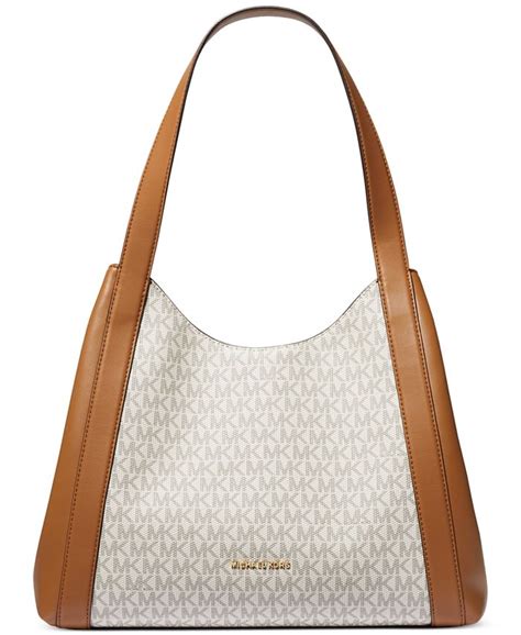 Michael Kors Logo Rosemary Large Shoulder Tote .